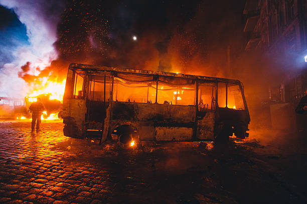 Kiev, Ukraine - 20 January, 2014