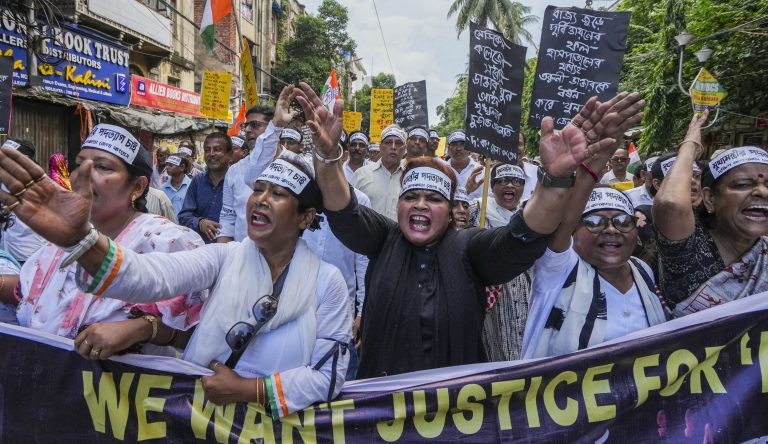 Protest against Kolkata rape-murder case