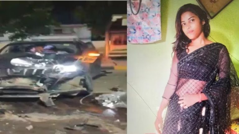 स्कॉर्पियो से रौंदा महिला पुलिसकर्मी को गाड़ी पर लगा था बीजेपी का झंडा ?