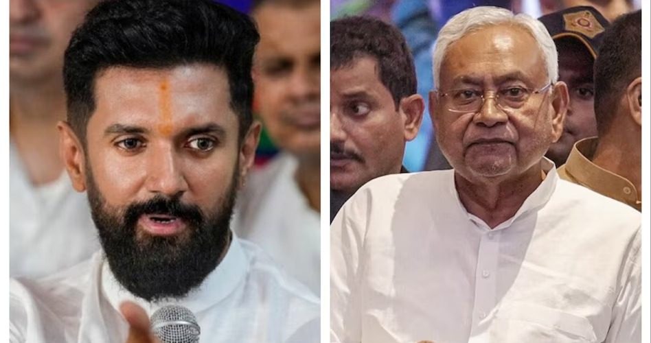 नीतीश कुमार पर चिराग पासवान का बड़ा हमला,कहा ध्वस्त हो चुकी है ?