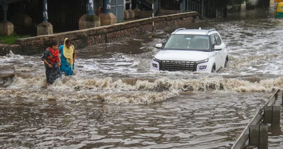 गुरुग्राम में बीते 24 घंटे में 133 मिमी बारिश दर्ज की गई