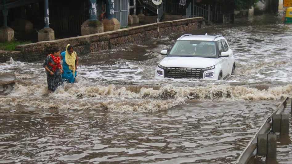 गुरुग्राम में बीते 24 घंटे में 133 मिमी बारिश दर्ज की गई