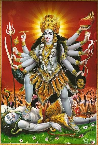 जयन्ती मंगला काली भद्रकाली कपालिनी। दुर्गा क्षमा शिवा धात्री स्वाहा स्वधा नमोऽस्तुते॥" अर्थात -: विजय देने वाली, सर्व-मंगलकारी, अंधकार को दूर करने वाली, भद्र (शुभ) प्रदान करने वाली, कपाल (खोपड़ी) धारण करने वाली, दुर्गा, क्षमा