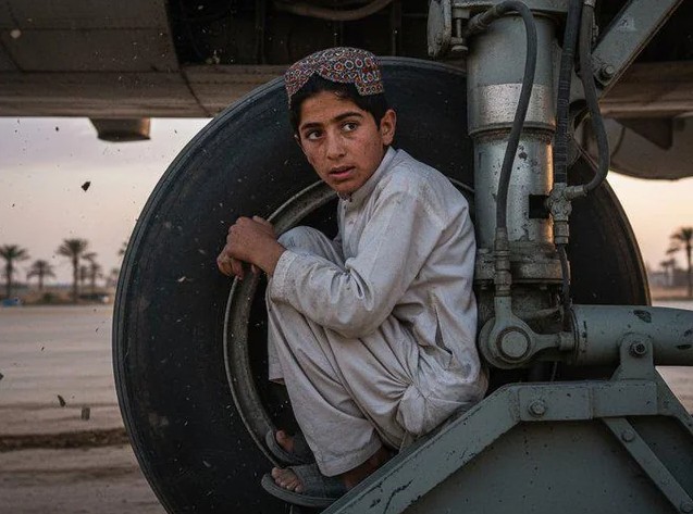 kabul pahucha baccha