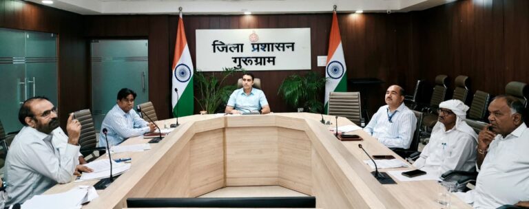 जिले में तिलहन उत्पादन बढ़ाने के लिए डीसी अजय कुमार ने की समीक्षा बैठक राष्ट्रीय खाद्य तेल एवं तिलहन मिशन से किसानों को मिलेगा गुणवत्तापूर्ण बीज, प्रशिक्षण और विपणन सहायता