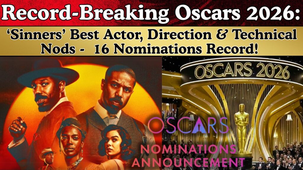 ऑस्कर 2026 में इतिहास रचने वाली हॉरर फिल्म ‘सिनर्स’ | 16 नॉमिनेशन | OTT पर कहां देखें ?