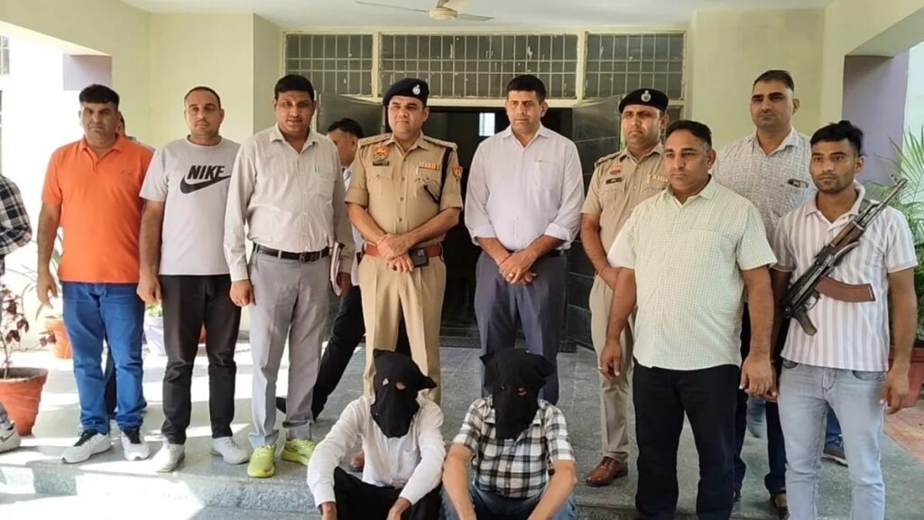 भिवानी कोर्ट परिसर में फायरिंग, पुलिस-बदमाश मुठभेड़ में 8 आरोपी गिरफ्तार, दो की तलाश जारी
