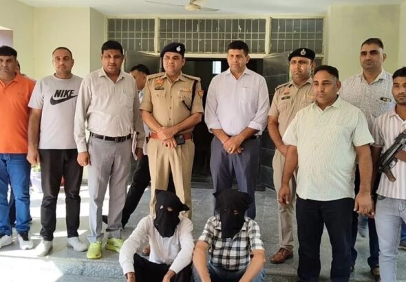 भिवानी कोर्ट परिसर में फायरिंग, पुलिस-बदमाश मुठभेड़ में 8 आरोपी गिरफ्तार, दो की तलाश जारी