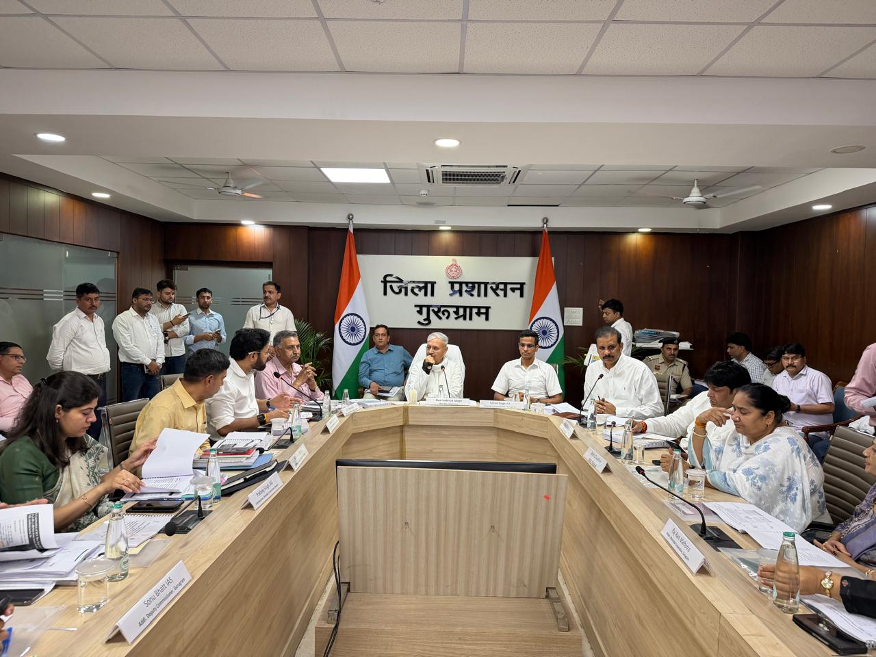 🔹 राव इंद्रजीत सख्त: जलभराव, अतिक्रमण और विकास कार्यों पर बड़ा एक्शन