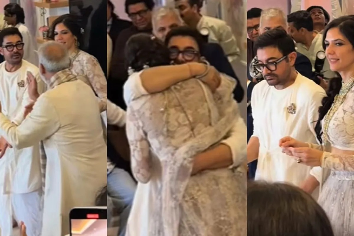 आमिर खान की तीसरी शादी पर सियासी संग्राम, महाराष्ट्र में छिड़ी बयानबाज़ी मुंबई, 13 जुलाई। बॉलीवुड अभिनेता आमिर खान की तीसरी शादी इन दिनों सिर्फ मनोरंजन जगत ही नहीं, बल्कि राजनीतिक गलियारों में भी चर्चा का विषय बनी हुई है। आमिर खान ने हाल ही में अपनी लंबे समय की मित्र गौरी स्प्रैट के साथ निजी समारोह में विवाह किया। शादी के बाद महाराष्ट्र में इस मुद्दे को लेकर राजनीतिक बयानबाज़ी तेज हो गई है। लव जिहाद" से जोड़ने की कोशिश की। महाराष्ट्र की राजनीति में भी चर्चा का केंद्र बन गया है।