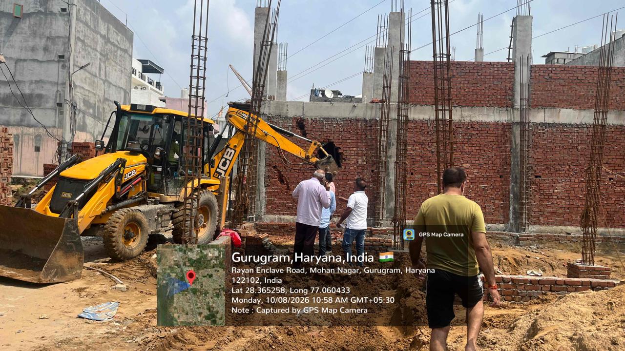 गुरुग्राम में अवैध निर्माण पर बड़ा एक्शन! 8 जोन में चलेगा बुलडोजर अभियान