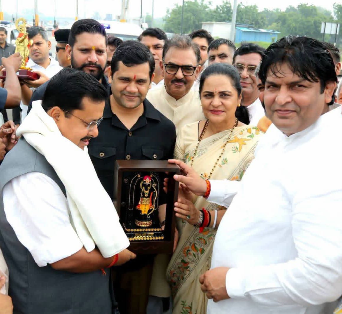 भाजपा के राष्ट्रीय अध्यक्ष नितिन नबीन का गुरुग्राम आगमन