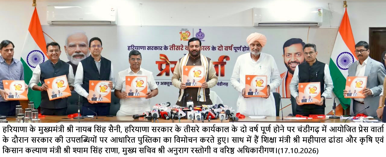 हरियाणा सरकार के 2 साल पूरे, CM नायब सिंह सैनी ने गिनाईं उपलब्धियां |