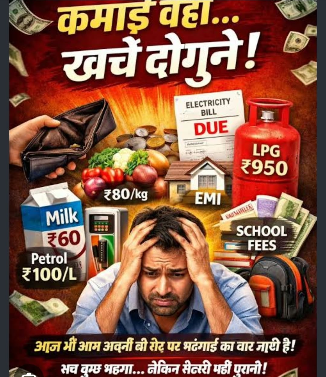 दिवाली से पहले महंगाई की मार, गुरुग्राम के बाजारों में पसरा सन्नाटा सब्जियों के बढ़ते दामों ने बिगाड़ा आम आदमी का बजट, दुकानदारों के चेहरे पर भी मायूसी