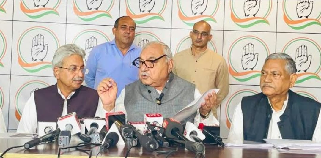 गठबंधन की 1 नवंबर महारैली के लिए हरियाणा कांग्रेस की बड़ी बैठक, हुड्डा और राव नरेंद्र सिंह ने सौंपी जिम्मेदारियां