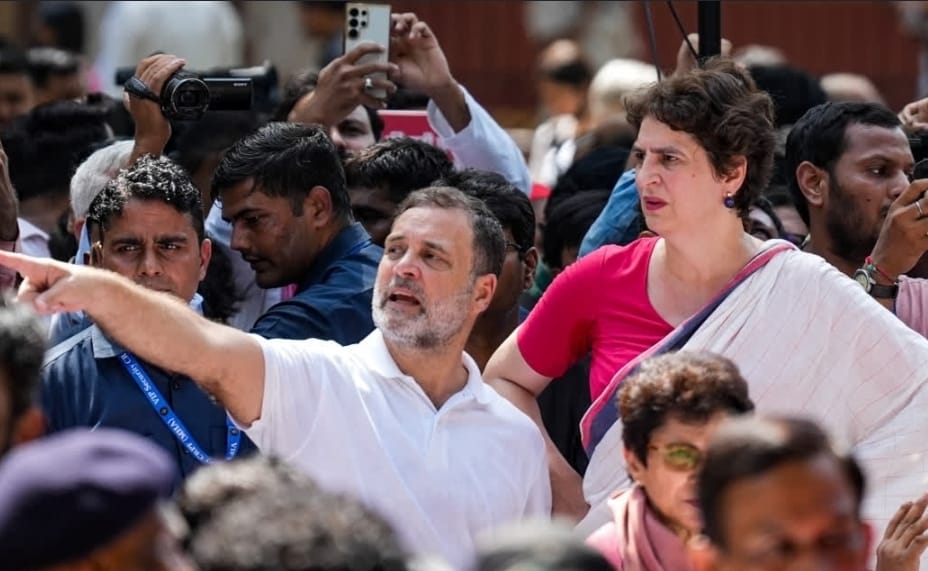 दिल्ली में कांग्रेस का तीसरे दिन भी प्रदर्शन, राजघाट से ज्ञानेश कुमार के खिलाफ मोर्चा
