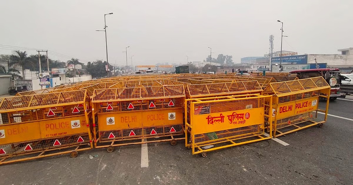 CJP के प्रदर्शन से पहले दिल्ली हाई अलर्ट, हरियाणा बॉर्डर पर बढ़ी सख्ती; ट्रेनों पर भी असर